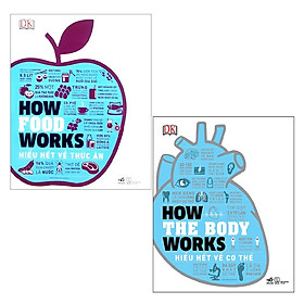 Sách - Combo: How Food Works - Hiểu Hết Về Thức Ăn + How The Body Works - Hiểu Hết Về Cơ Thể
