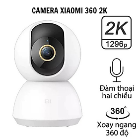 Camera Sothing Xiaomi 360 2K, đàm thoại 2 chiều, góc quay rộng