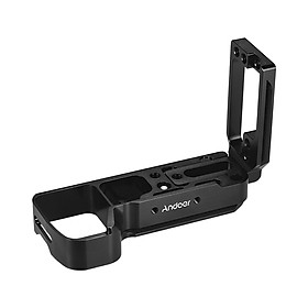 Tấm Khung Chân Đế Hợp Kim Nhôm Hình Chữ L Andoer Cho Máy Ảnh Sony A7III A7MIII A7RIII A9 Ildc - Đen