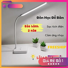Mua Đèn Học Chống Cận Để Bàn Sạc Tích Điện  Gấp Gọn 3 Chế Độ Sáng