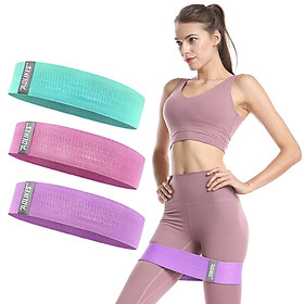 Bộ 3 dây kháng lực tập cơ mông đùi chân Hip Resistance bands Aolikes YE-3604