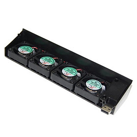 USB Cooling 4 Fan Cooler for   3 PS3
