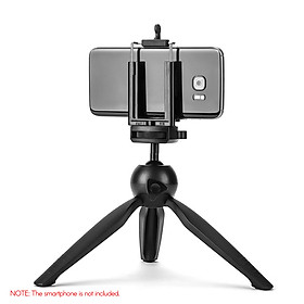 Chân đế máy ảnh YUNTENG YT-238  để bàn mini có chân đế 1/4 inch Trục vít linh hoạt với giá đỡ điện thoại cho máy ảnh kỹ thuật số