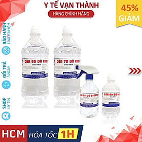 Cồn Sát Trùng Y Tế- BIDOPHAR, 70 Độ / 90 Độ, hoặc các thương hiệu tương đương -VT0136