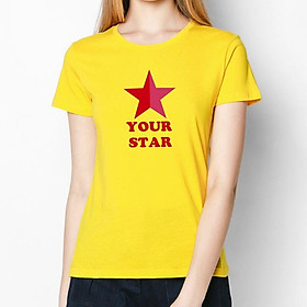 Áo thun nữ in họa tiết " Your Star " xinh xắn phong cách trẻ trung, chất vải dày đẹp