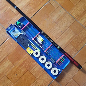 Combo cần tay Shimano 5H kèm phụ kiện