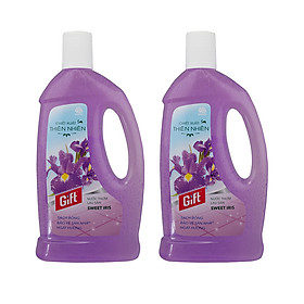 Nước lau sàn GIFT hương Sweet Iris 1l combo 2 chai