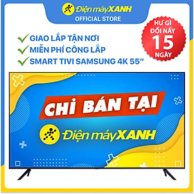 Mua Smart Tivi Samsung 4K 55 inch UA55AU7200