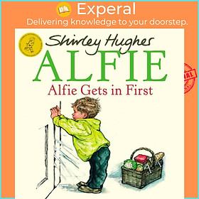 Sách - Alfie Gets in First by Shirley Hughes (UK edition, paperback)