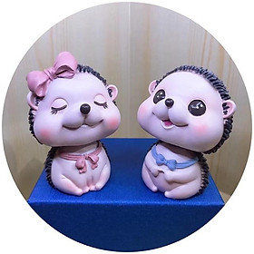Cặp nhím dễ thương