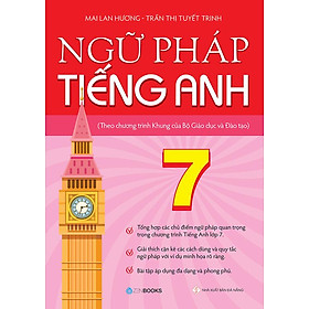 Hình ảnh Ngữ Pháp Tiếng Anh Lớp 7 (Theo chương trình Khung của Bộ Giáo dục và Đào tạo)