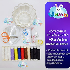 Hộp Kim Chỉ May Vá Quần Áo - 50 Món Cho Gia Đình Hàng Nhật Bản Mẹ và Bé Unmei