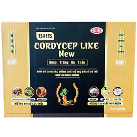 Hộp 60 viên ĐÔNG TRÙNG HẠ THẢO BHB CORDYCEP LIKE bồi bổ sức khỏe nâng cao