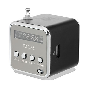 3.5mm Wired Mini Speaker Portable MP3 Player FM Radio Music Amplifier Support TF Card U Disk Loudspeaker for DVD Laptop