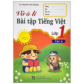 Vở Ô Li Bài Tập Tiếng Việt 1 - Tập 2