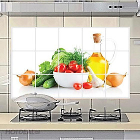 Mua Tranh 3D Dán Bếp Cách Nhiệt Chống Dính Dầu Mỡ