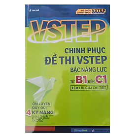 Sách - Chinh Phục Đề Thi VSTEP bậc năng lực từ B1 đến C1 (MG)