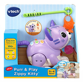 Chú mèo thông minh tinh nghịch Vtech Purr & Play Zippy Kitty