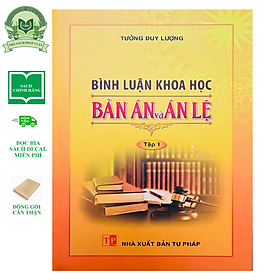 Bình Luận Khoa Học Bản Án Và Án Lệ