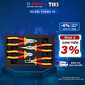 Mua Bộ kềm cách điện VDE đa năng 4 món Bosch chất lượng chuẩn Đức