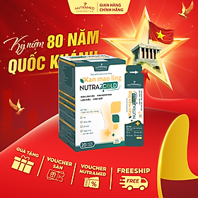 Gói uống tăng cường hệ miễn dịch, làm giảm triệu chứng nhanh chóng cho cảm cúm, cảm lạnh Kan Mao Ling Nutrazcold - 1 hộp x 20 gói x 10ml - Nutramed