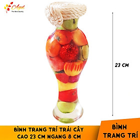 Bình trang trí trái cây loại trung