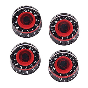 4 Pcs Guitar Dial Knobs Speed Control Knobs for   LP Electric Guitar