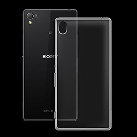 Ốp lưng cho Sony Xperia Z3 - 01149 - Ốp dẻo trong - Hàng Chính Hãng