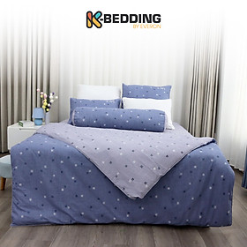 Bộ ga giường K-Bedding KMTP307 chất liệu Microtencel mềm mại, thoáng mát (KHÔNG BAO GỒM CHĂN) - 1m2x2m