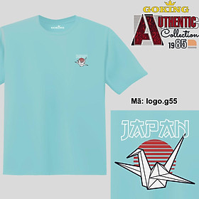 JAPAN, mã logo-g55. Hãy tỏa sáng như kim cương, qua chiếc áo thun Goking siêu hot cho nam nữ trẻ em, cặp đôi, gia đình, đội nhóm