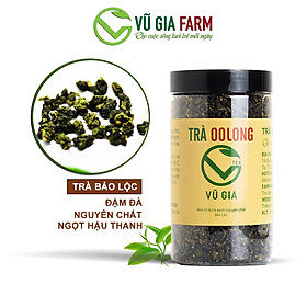Trà Oolong Nguyên Chất Bảo Lộc Vũ Gia (400gr/hũ) - Nguyên liệu nấu trà sữa trân châu thơm ngon tại nhà, giảm cân an toàn