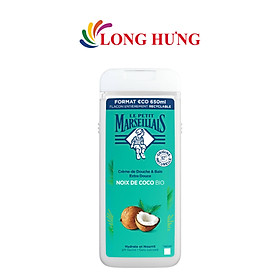 Sữa tắm 92% hữu cơ Le Petit Marseillais (650ml) - Hàng chính hãng