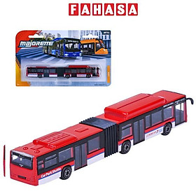 Đồ Chơi Mô Hình Xe City Bus Man + Avenio Tram - Majorette 8503003001 - Màu Đỏ
