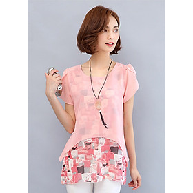 Áo voan nữ tay búp sen av09