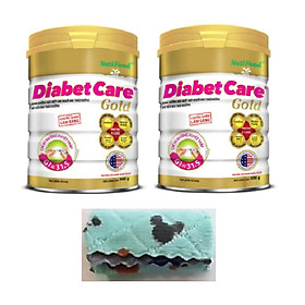 2 hộp Nutifood DiabetCare Gold 900 Gr - Sữa cho người bị bệnh tiểu đường, đái tháo đường. Tặng chiếc khăn lau đa năng mềm mịn.