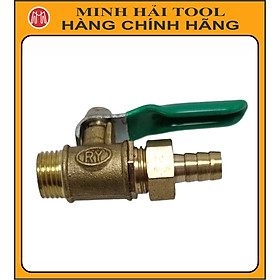 Mua Van bi ¼ inch có đuôi chuột 8mm bằng đồng HVANBI1/4