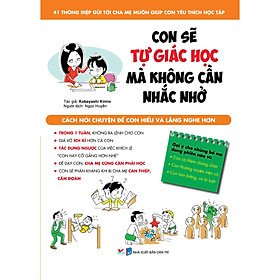 [Download Sách] Con Sẽ Tự Giác Học Mà Không Cần Nhắc Nhở