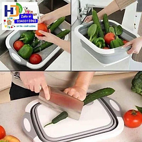 Mua CHẬU KÈM THỚT 2IN1 GẤP GỌN