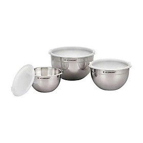 Set 3 âu trộn bột Le Creuset Hàng chính hãng