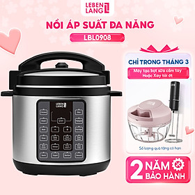 Mua Nồi áp suất điện tử đa năng LEBENLANG LBEE0908-EC dung tích 6L  công suất 1000W - hàng chính hãng