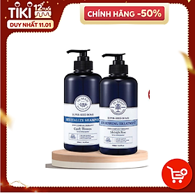 Bộ Dầu Gội Xả DR SEED Super Seed Bomb Revitalize Tái Tạo Phục Hồi Tóc Hư Tổn, Giúp Tóc Bóng Mượt, Giảm Gãy Rụng