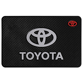 Thảm tấm cao su chống trơn trượt điện thoại,tượng phật,nước hoa đồ dùng trên xe ô tô 20x13cm