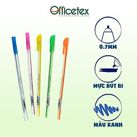 Bút nến Officetex mực xanh OT-BP019BU (1 Cây)