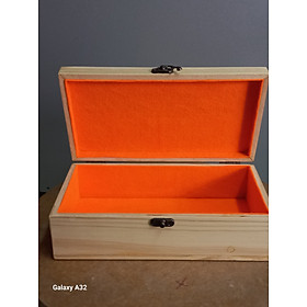 Mua Hộp gỗ thông chữ nhật đựng đồ linh tinh trên bàn làm việc.