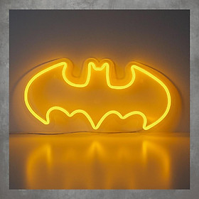 Mua Đèn neon trang trí BATMAN - Phù hợp trang trí tường  để bàn  phụ kiện decor nhà