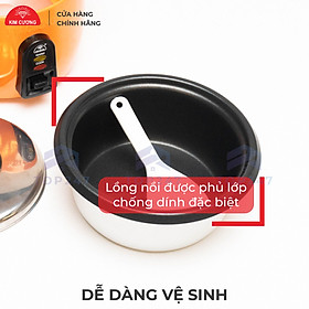 Nồi Cơm Điện Kim Cương 0.6 Lít Nắp Rời - Hàng Chính Hãng