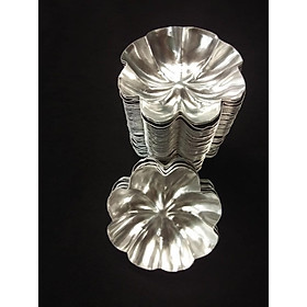 Mua Bộ 50 khuôn nhôm bánh bò hình quả bứa 6cm