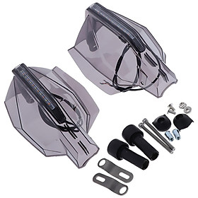 2x Motorcycle Hand Guard Cover with LED  Light for  CB190X