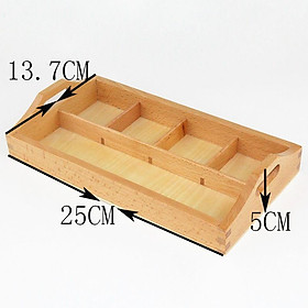 Khay phân loại 4 ngăn (4 compartment sorting tray)