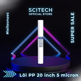 Mua Lõi lọc nước số 1 PP 20 inch 5 micron dùng trong máy lọc nước RO  bộ lọc thô - Hàng chính hãng